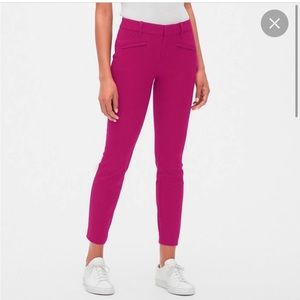 Gap Hot Pink Skinny Ankle Pants